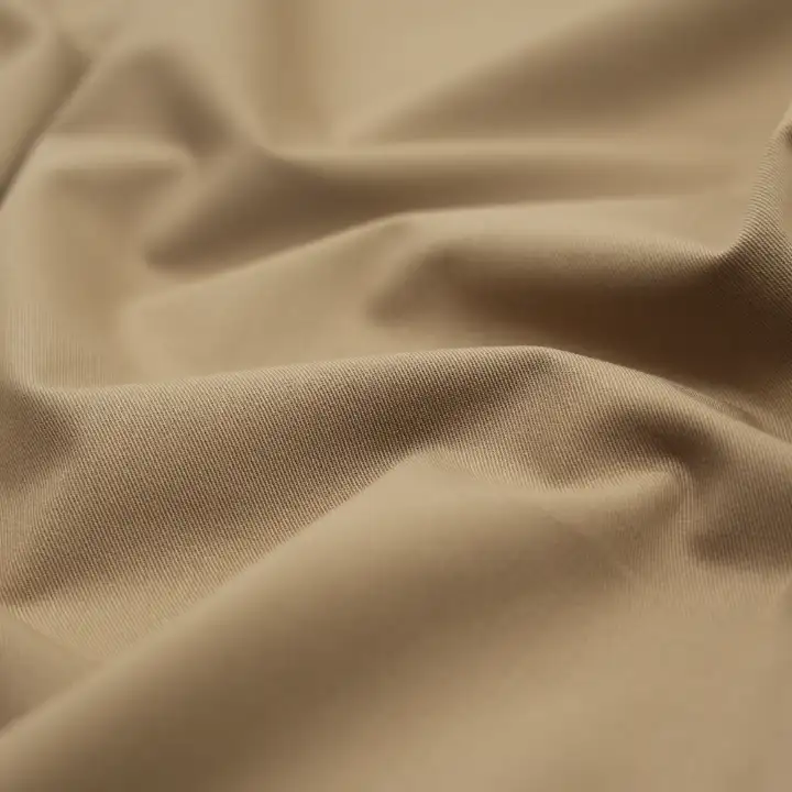 China Fabric for Pants,Suit Polyester/Rayon Twill Woven Blended Fabric Poly Spandex Viscose BURLY WOOD color buy from China wholesaler bulk order at wholesale price free worldwide shipping Alibaba