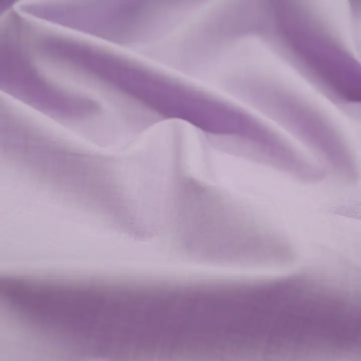 China Fabric for Shirt,Suit Trouser,Skirt,Suit Polyester/Rayon Plain Woven Blended Fabric Polyester Unifi Takeback Spandex Lavender color buy from China wholesaler bulk order at wholesale price free worldwide shipping Alibaba