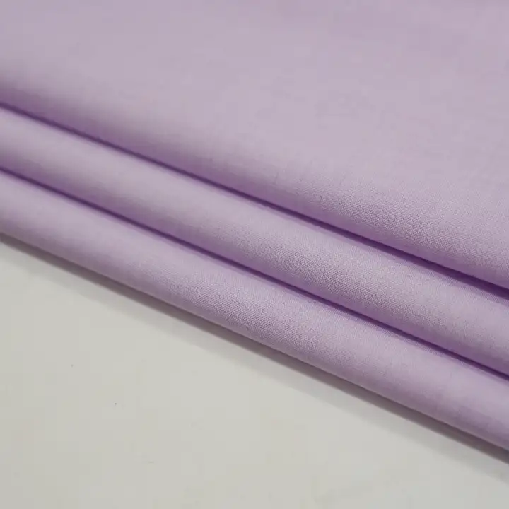 China Fabric for Shirt,Suit Trouser,Skirt,Suit Polyester/Rayon Plain Woven Blended Fabric Polyester Unifi Takeback Spandex Lavender color buy from China wholesaler bulk order at wholesale price free worldwide shipping Alibaba