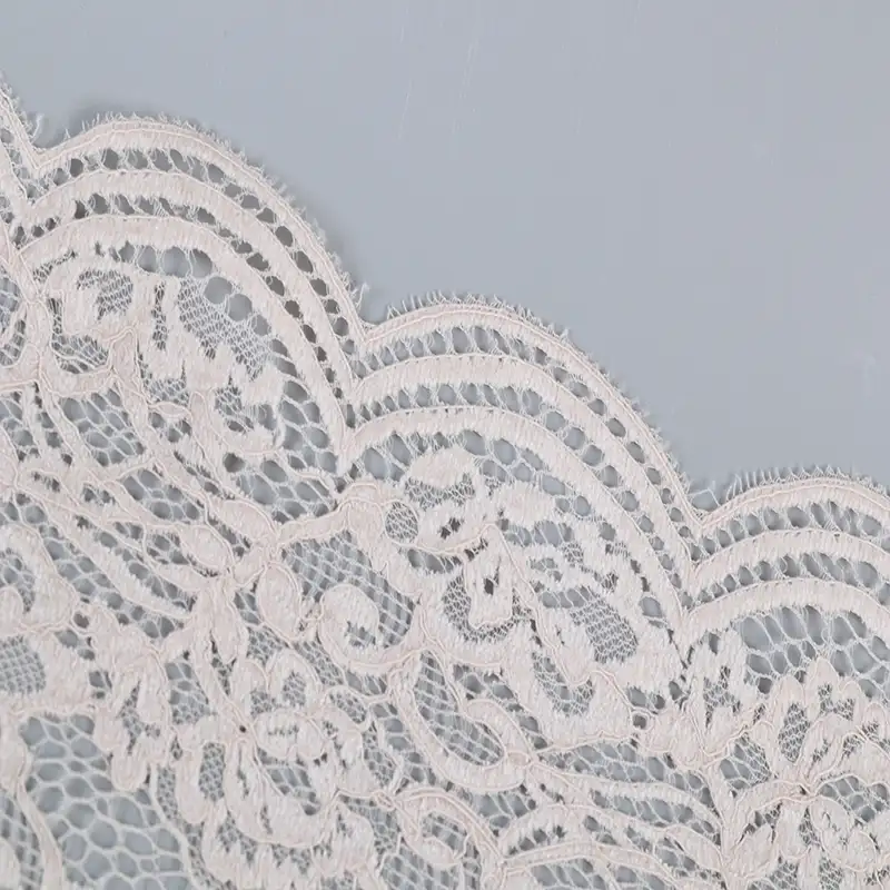 China Fabric for Shirt,Skirt Lace Knit Fabric Polyester Nylon Rayon Antiquewhite color buy from China wholesaler bulk order at wholesale price free worldwide shipping Alibaba