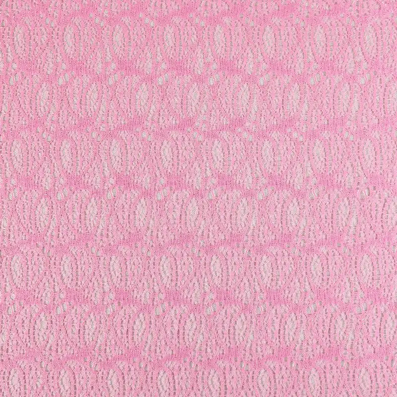 China Fabric for Shirt,Skirt Lace Knit Fabric Cotton Lurex Pink color buy from China wholesaler bulk order at wholesale price free worldwide shipping Alibaba