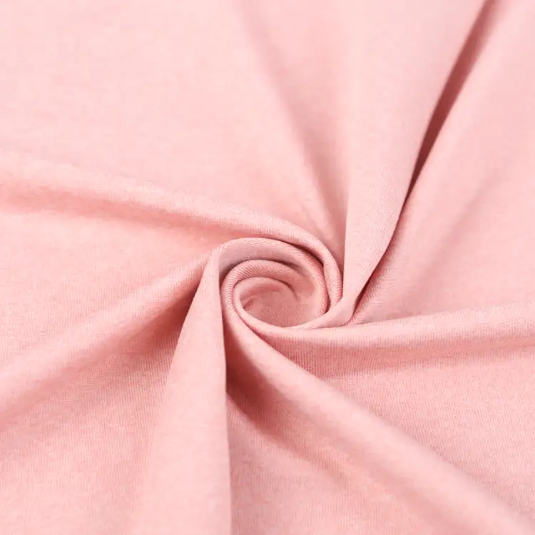 China Fabric for Pants,T-Shirt,Yoga Clothes,Sports Bras Single Jersey Knit Fabric Spandex Poly Pink color buy from China wholesaler bulk order at wholesale price free worldwide shipping Alibaba