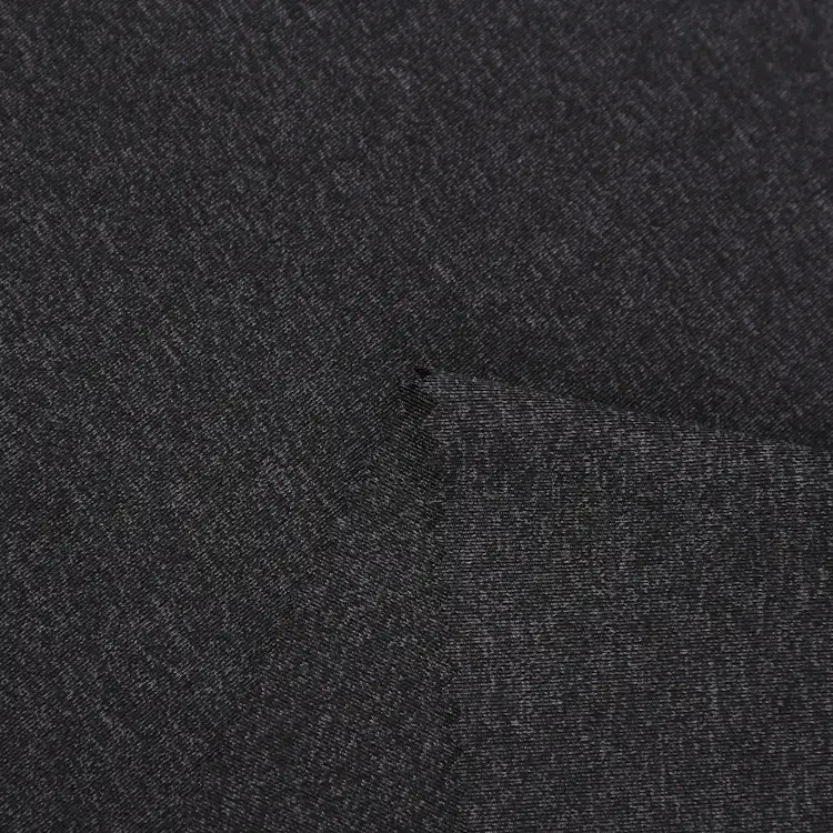 China Fabric for T-Shirt,Yoga Clothes,Sports Bras Single Jersey Knit Fabric Nylon Poly Spandex Black color buy from China wholesaler bulk order at wholesale price free worldwide shipping Alibaba