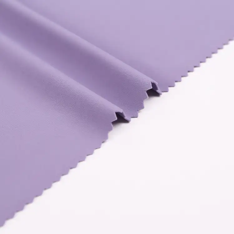 China Fabric for T-Shirt,Yoga Clothes,Yoga Pants,Sports Bras Single Jersey Knit Fabric Nylon Spandex MediumPurple color buy from China wholesaler bulk order at wholesale price free worldwide shipping Alibaba