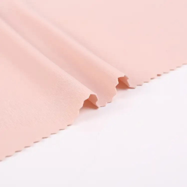 China Fabric for Pants,Yoga Clothes,Yoga Pants,Sports Bras Single Jersey Knit Fabric Nylon Spandex Pink color buy from China wholesaler bulk order at wholesale price free worldwide shipping Alibaba