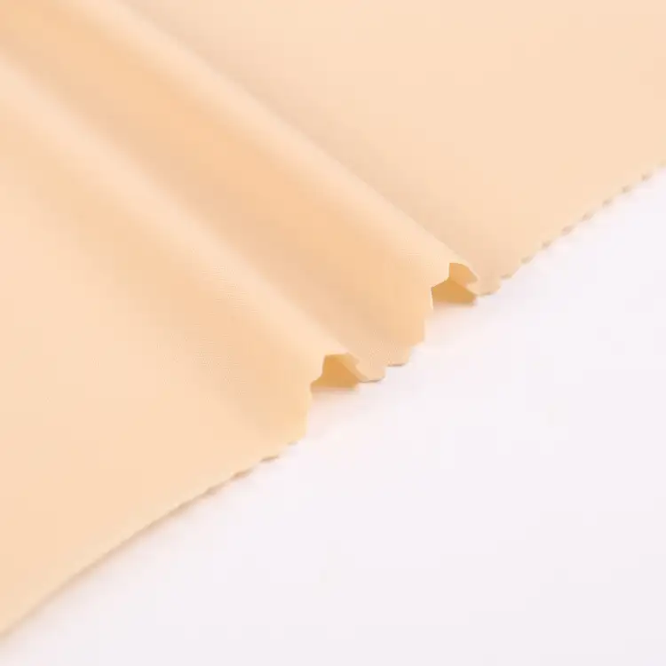 China Fabric for Pants,Yoga Clothes,Yoga Pants,Sports Bras Single Jersey Knit Fabric Nylon Spandex Bisque color buy from China wholesaler bulk order at wholesale price free worldwide shipping Alibaba