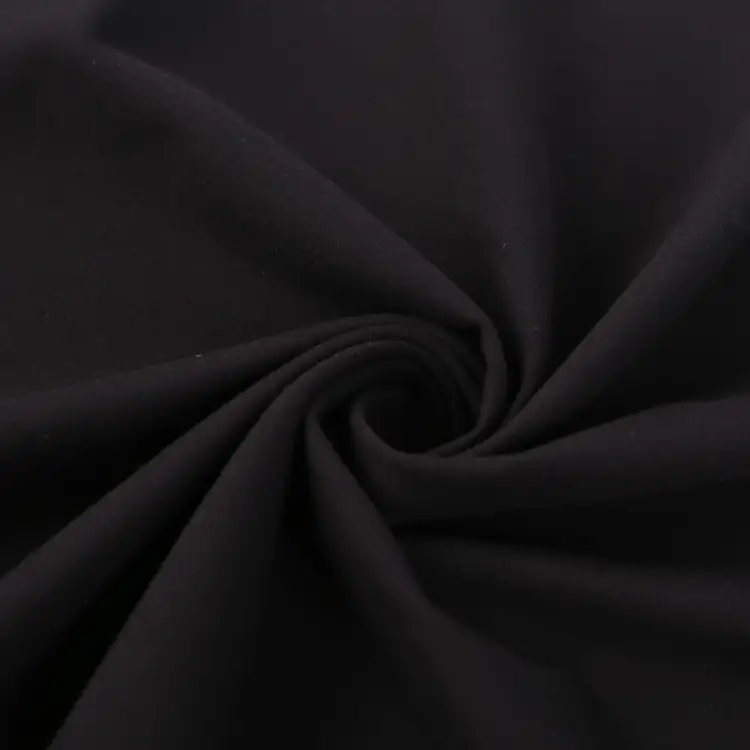 China Fabric for Yoga Clothes,Swim shorts,Sports Bras Single Jersey Knit Fabric Nylon Spandex Black color buy from China wholesaler bulk order at wholesale price free worldwide shipping Alibaba