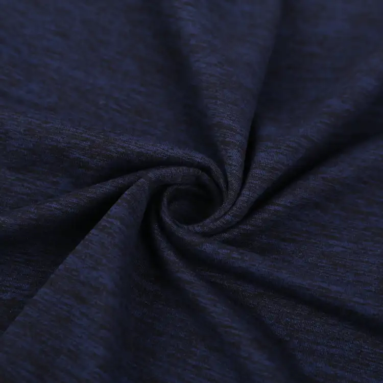 China Fabric for Pants,Jackets,T-Shirt,Swimsuits Double-side fleece Knit Fabric Polyester Spandex DarkBlue color buy from China wholesaler bulk order at wholesale price free worldwide shipping Alibaba