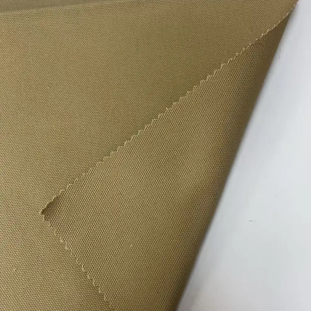 China Fabric for Jackets Cotton Canvas Natural Woven Fabric Cotton Camel color buy from China wholesaler bulk order at wholesale price free worldwide shipping Alibaba