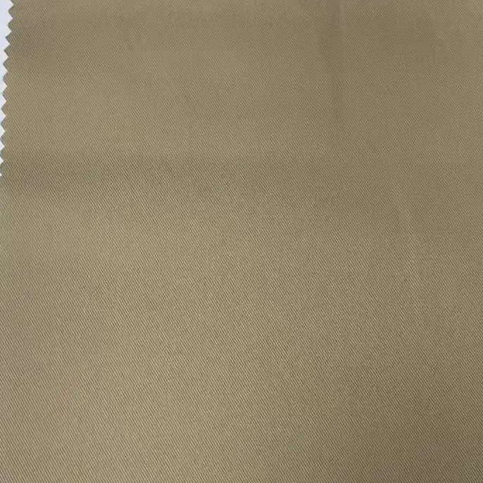 China Fabric for Jackets Cotton Twill Natural Woven Fabric Cotton khaki color buy from China wholesaler bulk order at wholesale price free worldwide shipping Alibaba