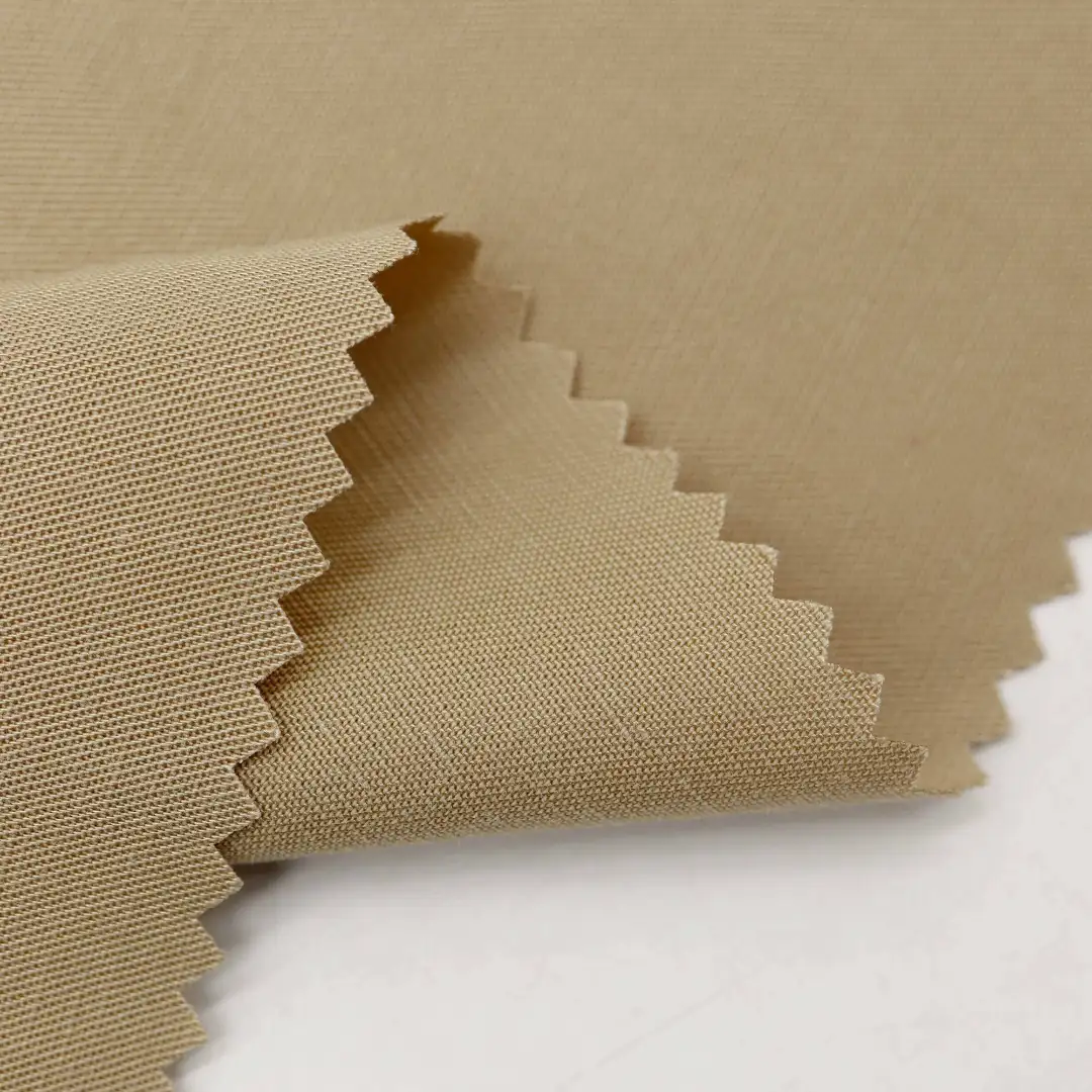 China Fabric for Shirt,Blouse Tencel Twill Natural Woven Fabric Tencel Linen Khaki color buy from China wholesaler bulk order at wholesale price free worldwide shipping Alibaba