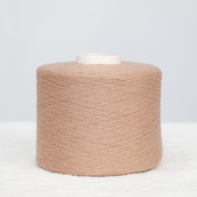 Ring Spun 100%Recycled Polyester 1/19SNm Brown