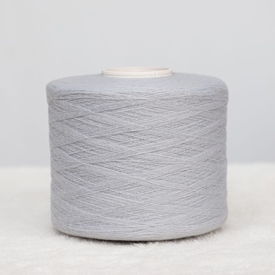 Ring Spun 100%Recycled Polyester 1/19SNm Grey