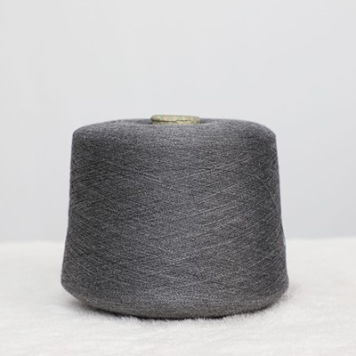 Core Spun Yarn 50%Viscose 28%PBT 22%Nylon 2/28SNe Dark Gray