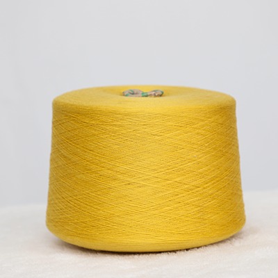 Semi-Worsted Spun 54%Polyester 20%Acrylic 20%Nylon 6%Wool 2/45SNe Yellow