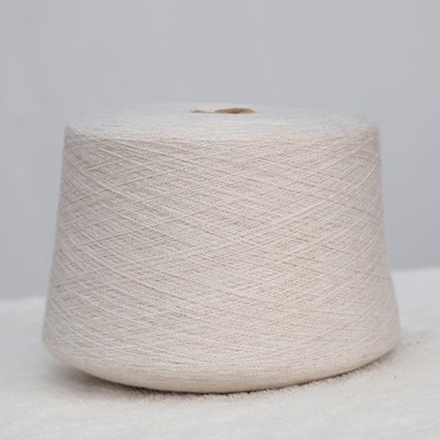 Mossy Yarn 93%Polyester 4%Nylon 3%Spandex 1/11SNm Oatmeal