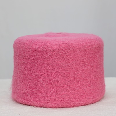 Mossy Yarn 57%Recycled Polyester 43%Polyester 1/5.6SNm Pink