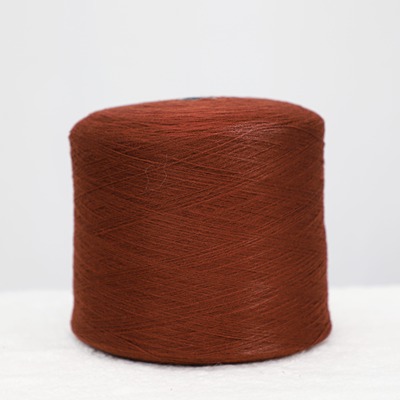 Semi-Worsted Spun 85%Acrylic 15%Merino Wool 2/28SNm Caramel