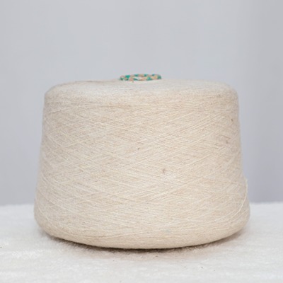 Mossy Yarn 55%Recycled Polyester 42%Polyester 3%Spandex 1/9SNm Oatmeal