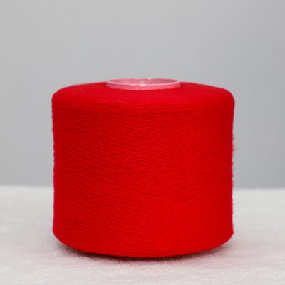 Ring Spun 100%Recycled Polyester 1/19SNe Red