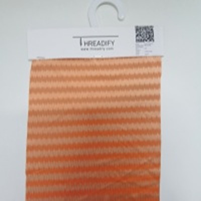 Nylon Spandex 90%Nylon 10%Spandex 160 Orange Stripe Dobby