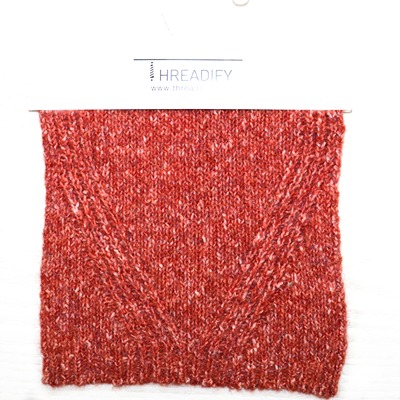 China Yarn for Dresses (Cardigan Open) (Sweater),Crop Top Pullover (Sweater) Boucle Yarn Fancy Yarn Recycled Polyester Polyester Acrylic Cotton Wool Spandex Red color buy from China wholesaler bulk order at wholesale price free worldwide shipping Alibaba