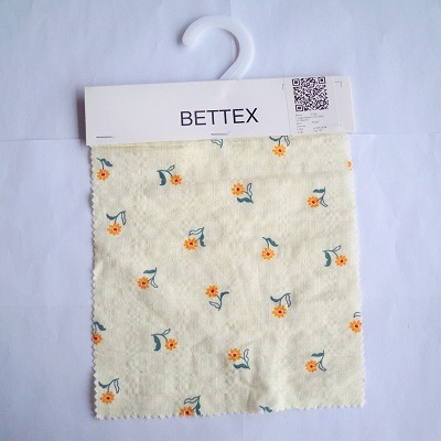 Crêpe 65%Cotton 35%Rayon 92gsm Yellow Print