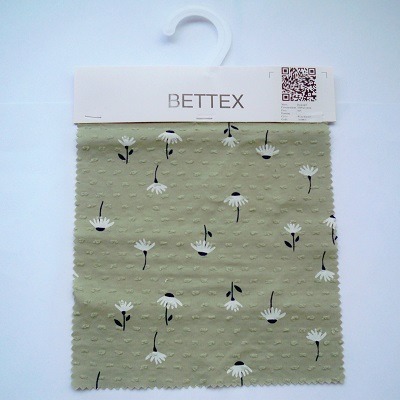 Cotton Dobby 100%Cotton 104 Print-Green