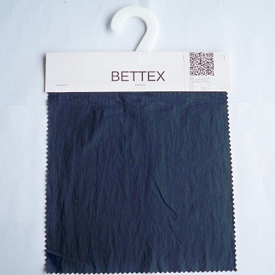 Crepe Nylon Taffta with Milky Coat 100%Nylon 35 Navy