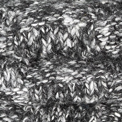 Mossy Yarn 50%Acrylic 30%BCI Cotton 20%Polyester 1/4SNm Black And White