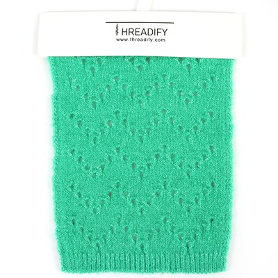 Mossy Yarn 68%Acrylic 31%Polyester 1%Spandex 1/7.5SNm Green