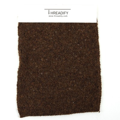 Mossy Yarn 50%Recycled Polyester 29%Polyester 13%Acrylic 5%Wool 3%Spandex 1/11SNm Brown