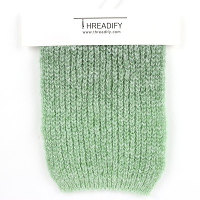 Mossy Yarn 46%Acrylic 35%Recycled Polyester 10%Wool 8%Nylon 1%Spandex 1/5.5SNm Green Topdye