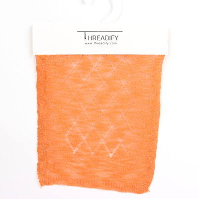 Slub Yarn 80%Viscose 20%Polyester 1/32SNe Orange