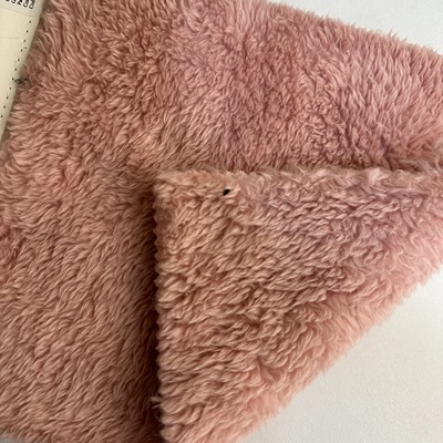 Coral Fleece 100%Polyester 320 Pink