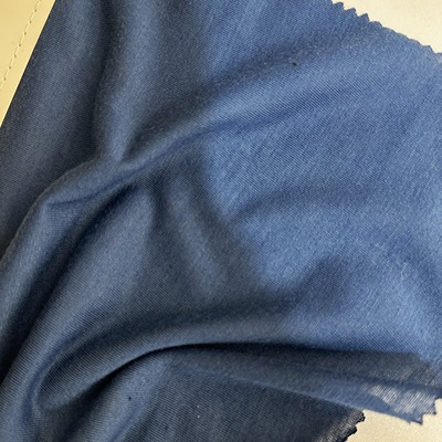 Single Jersey 100%Polyester 143 Blue