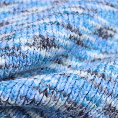 Core Spun Yarn 50%Acrylic 35%Recycled Polyester 15%Nylon 1/13SNe Blue/navy/white