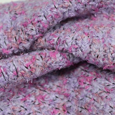 Mossy Yarn 74%Polyester 20%Acrylic6%Wool 1/2SNm Pink