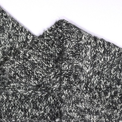 Mossy Yarn 50%Acrylic 30%BCI Cotton 20%Polyester 1/4SNm Black White