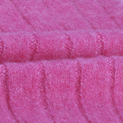 Mossy Yarn 83%Polyester 10%Nylon 5%Wool 2%Spandex 1/9SNm PINK