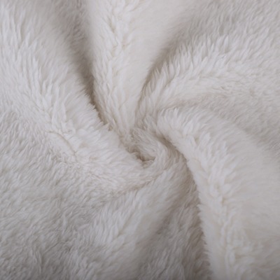 Coral Fleece 100%Polyester 240 White