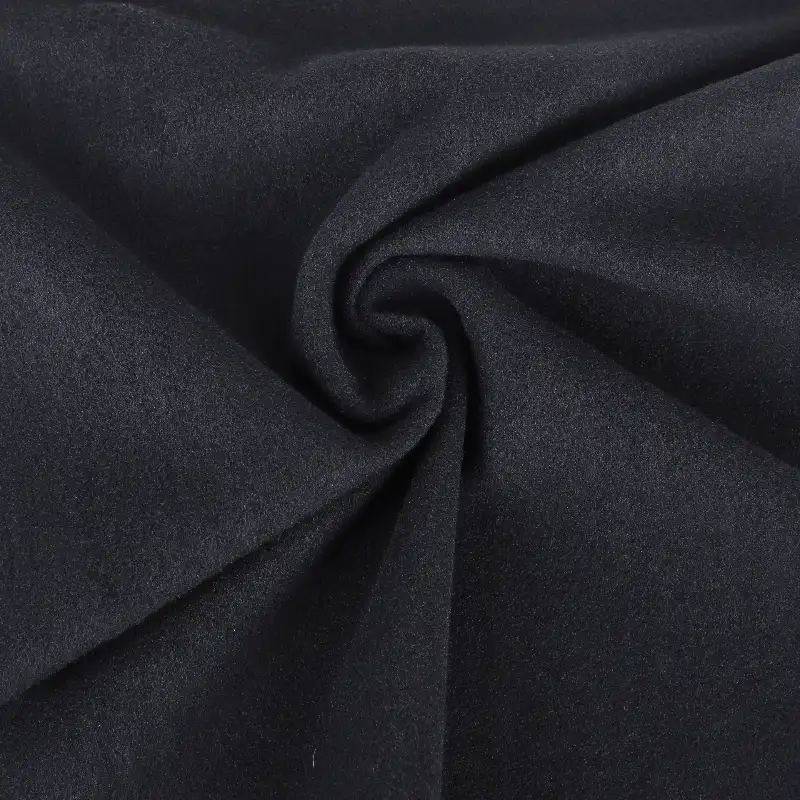 China Fabric for Hoodie,Sweatshirt,Jacket Fleece Knit Fabric Polyester Spandex Black color buy from China wholesaler bulk order at wholesale price free worldwide shipping Alibaba