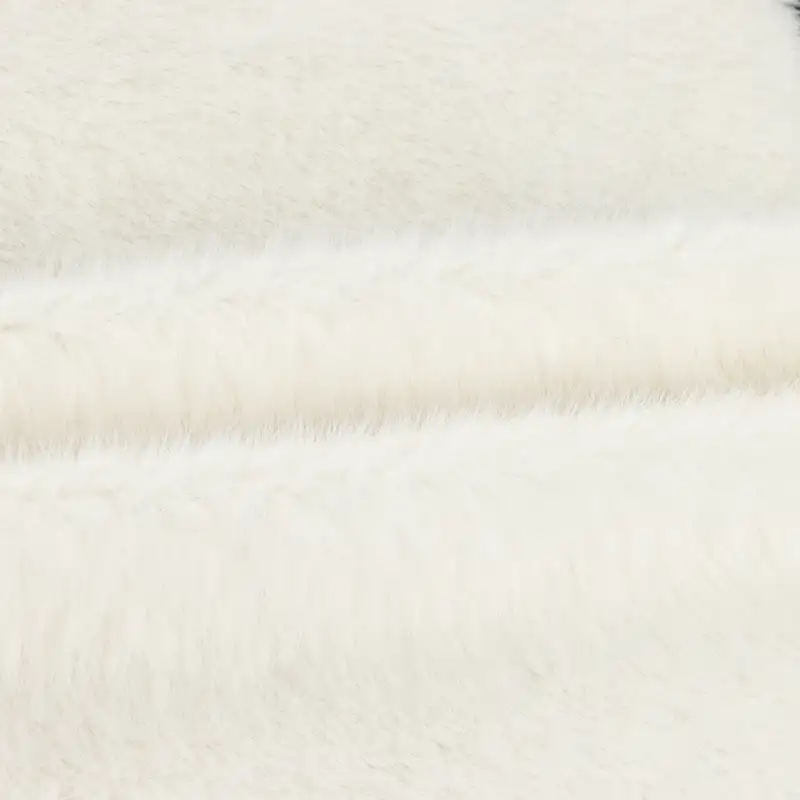 China Fabric for Overcoat,Bomber Jacket,Trench Coat Sherpa Knit Fabric Polyester Off-white color buy from China wholesaler bulk order at wholesale price free worldwide shipping Alibaba