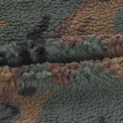 Sherpa 100%Polyester 350 Camouflage