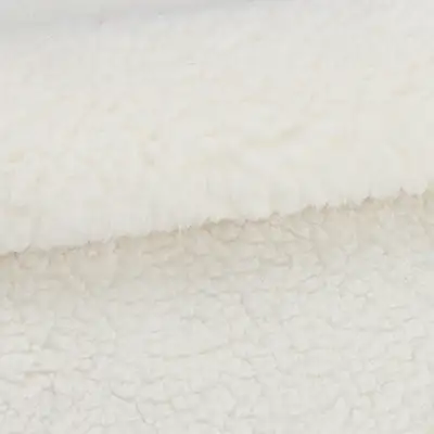 China Fabric for Overcoat,Bomber Jacket,Trench Coat Sherpa Knit Fabric Polyester White color buy from China wholesaler bulk order at wholesale price free worldwide shipping Alibaba