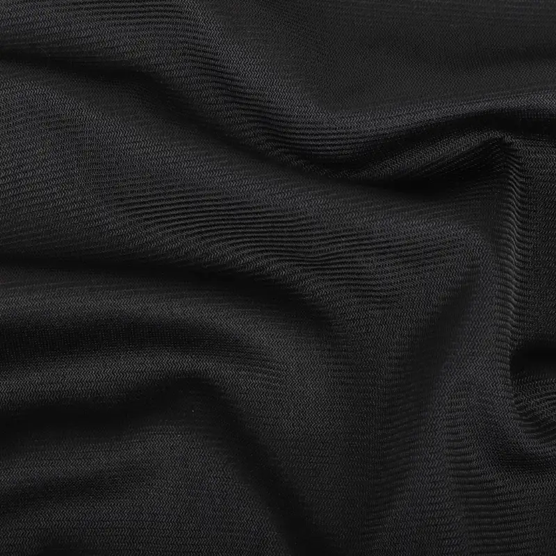 China Fabric for Blazer,Suit Trouser,Waistcoat Ponte Roma Knit Fabric Polyester Rayon Spandex Black color buy from China wholesaler bulk order at wholesale price free worldwide shipping Alibaba