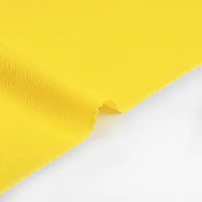 Pique 100%Polyester 145 Yellow