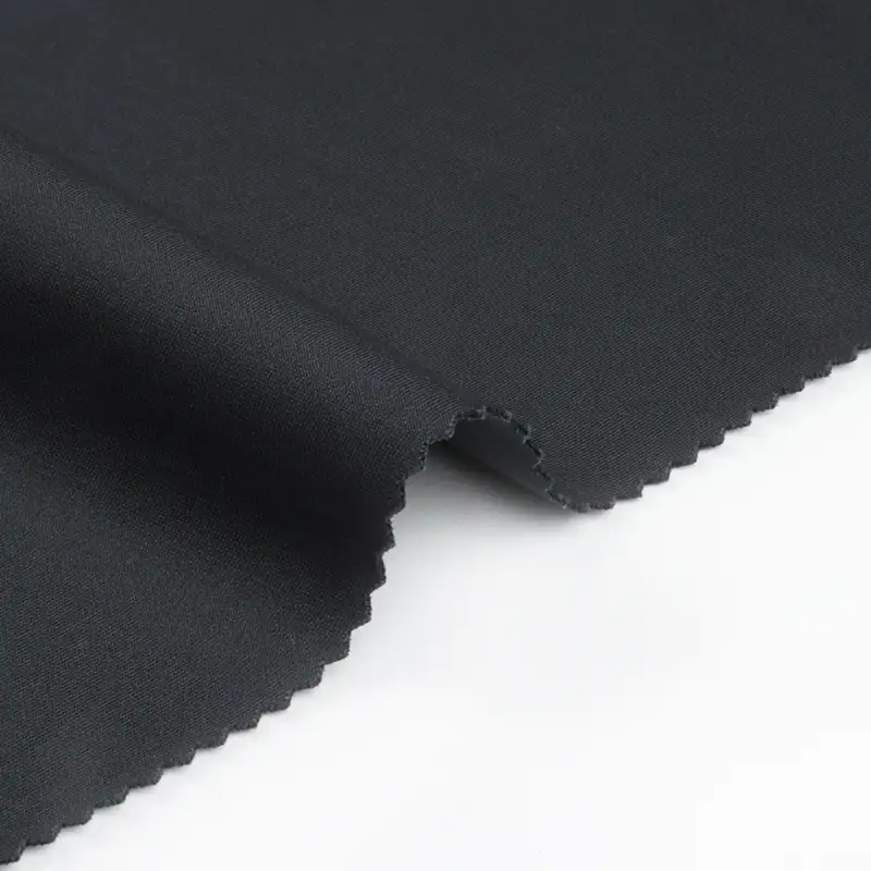 China Fabric for Swimsuits,Leggings,Tracksuits Scuba Knit Fabric Polyester Polyamide Spandex Black color buy from China wholesaler bulk order at wholesale price free worldwide shipping Alibaba