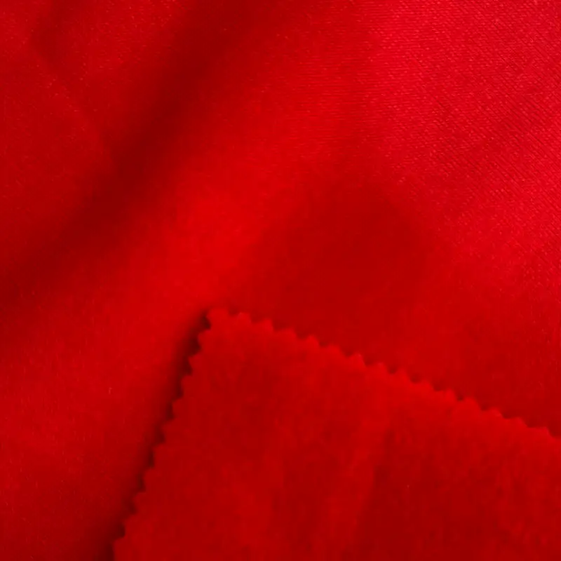 Fleece 100%Polyester 230 Red