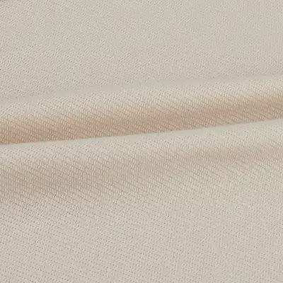 China Fabric for Tank Top,Crop Top,Pajamas Interlock Knit Fabric Cotton Polyester Solid-Cream color buy from China wholesaler bulk order at wholesale price free worldwide shipping Alibaba